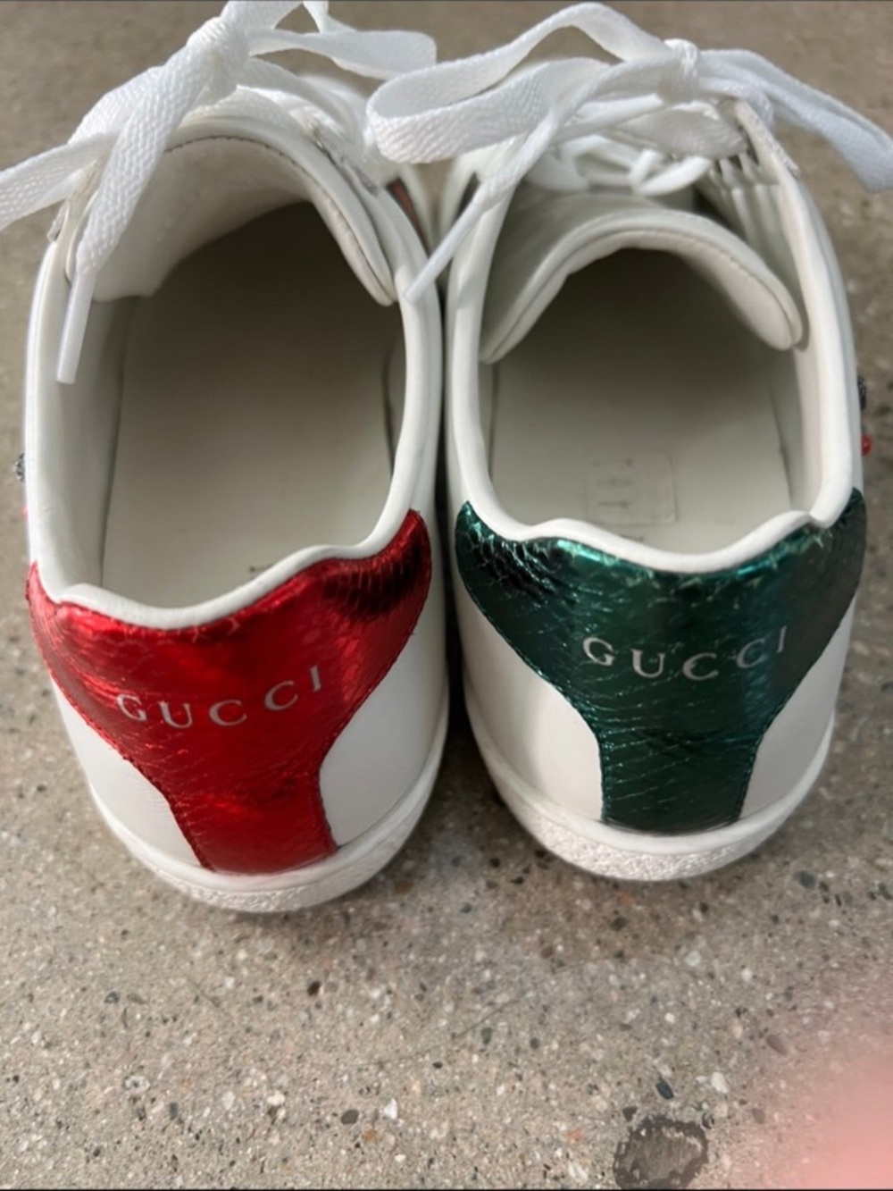 Gucci Ace embroidered arrow sneakers 36.5 - Picture 7 of 8